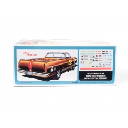 Model Plastikowy - Samochód 1:25 1965 Chevy El Camino with Camper - AMT1364